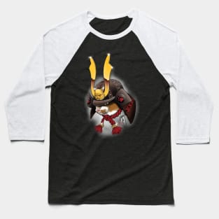 Samurai Cat Baseball T-Shirt